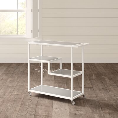 Ahlai Bar Cart by Latitude Run