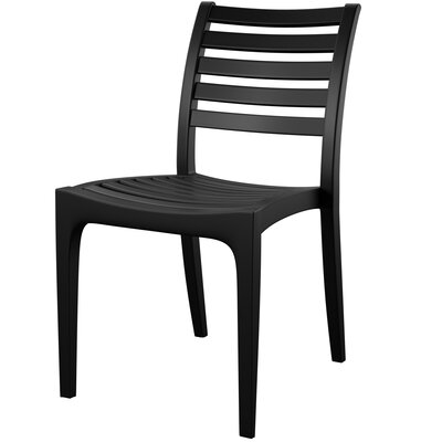 Ayvah Stacking Patio Dining Side Chair by Wade Logan