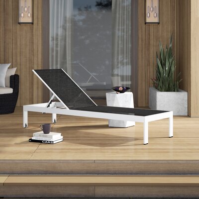 Aynura 76" Long Reclining Single Chaise by Joss & Main