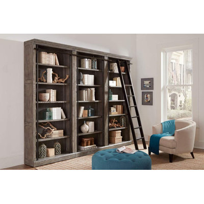 Sawyers 3 Bookcases and 1 Ladder
