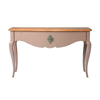 Boheme 55.1" Solid Wood Console Table by Michel Ferrand