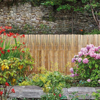 Bamboo Rolled Fence Panel by MGP