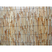 Natural Reed Rolled Fence Panel by MGP