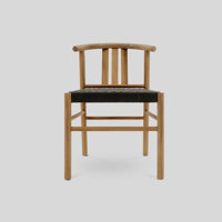Teak Patio Dining Side Chair by Neighbor