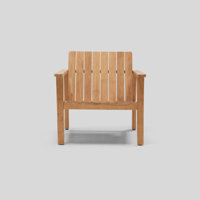 Haven Low Chair, Modern Teak Adirondack by Neighbor