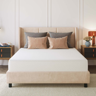 EGOHOME Medium Green Tea Infused Memory Foam Mattress by EGOHOME