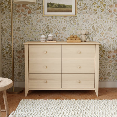 Sprout 6 Drawer 19.75" Double Dresser by babyletto