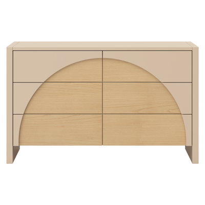 Moab 6-Drawer Assembled Dresser by babyletto