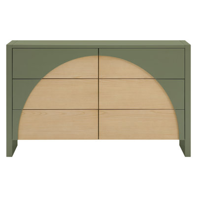 Moab 6-Drawer Assembled Dresser by babyletto