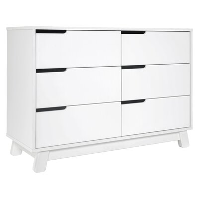 Hudson 6 Drawer 48" W Double Dresser by babyletto