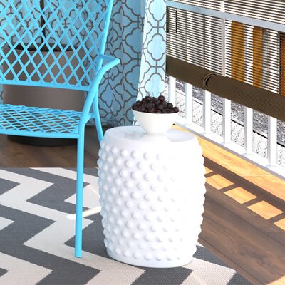 Allyssa Drum Ceramic Garden Stool by Langley Street