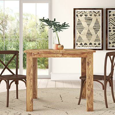 Allegro Extendable Solid Wood Dining Table by Mistana