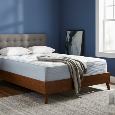 MOLECULE CopperWELL 13" Hybrid Cooling Gel Memory Foam and Encased Coil Medium Firm Mattress