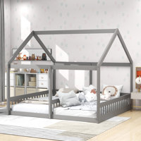 Twin Size Double House Platform Beds by Isabelle & Max