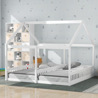 Twin Size Double House Platform Beds by Isabelle & Max