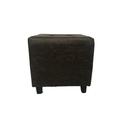 Tannenbaum Antique Square Ottoman by Millwood Pines