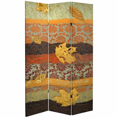 Woolford 38.75" W x 84" H 3- Panel Folding Room Divider by Millwood Pines