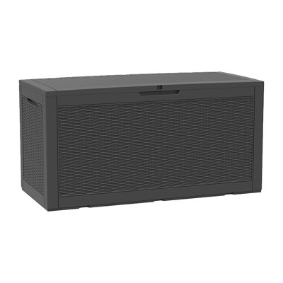 Modern Depo 100 Gallon Water Resistant Polypropylene(PP) Deck Box Lockable by Modern Depo