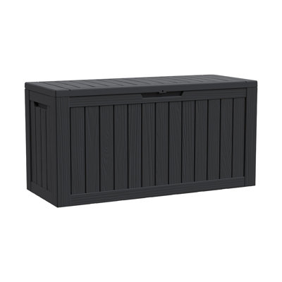 Modern Depo 80 Gallons Water Resistant Polypropylene(PP) Lockable Deck Box by Modern Depo