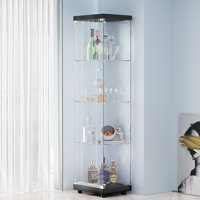 Ilay Glass Display Cabinet for Collectibles
