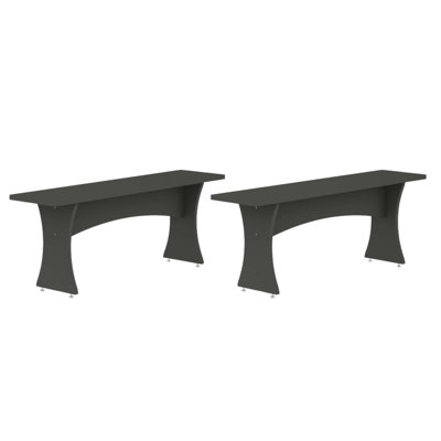 Coney 53" Mid-Century Modern Dining Bench by Manhattan Comfort
