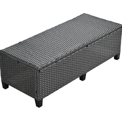 Modern 5 Piece Rattan Sectional Seating Group with Cushions by Manman