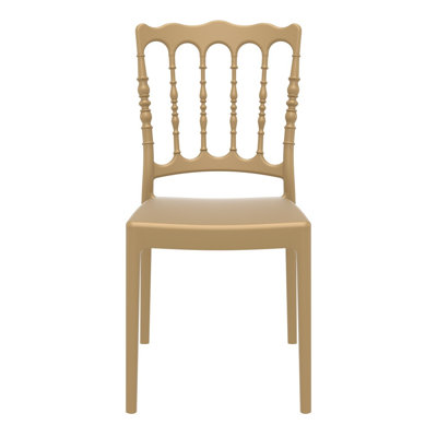 Wier Stacking Patio Dining Side Chair by Willa Arlo Interiors
