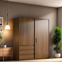Simple Classic Dark Wardrobe by marlao