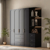Simple And Light Luxury High End Wardrobe by marlao