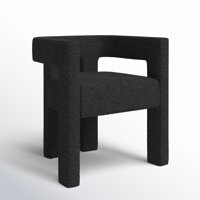 Cedernier Boucle Dining Armchair by Wade Logan