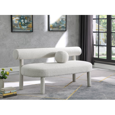 Sweetgrove Upholstered Bedroom Bench by Wade Logan