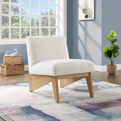 Hing Upholstered Side Chair by Wrought Studio