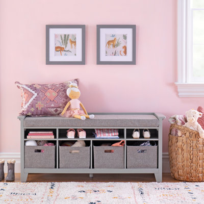 Martha Stewart Living & Learning Kids Storage Bench with Shelves by Martha Stewart