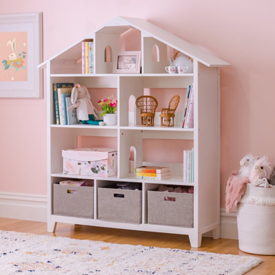 Martha Stewart Living & Learning Kids Dollhouse Bookcase 57.8" H X 51.7
