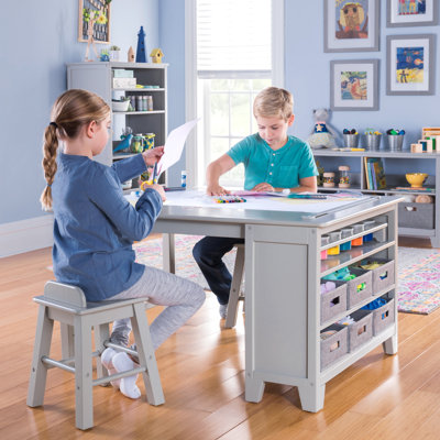 Martha Stewart Living & Learning Kids Art Table and Stools Set by Martha Stewart