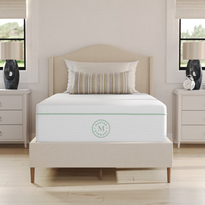 Martha Stewart SleepComplete Premium Medium-Firm Dual-Action Cooling Memory Foam Mattress In A Box by Martha Stewart