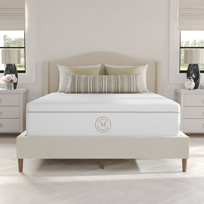 Martha Stewart Sleepcomplete Premium Medium-Plush Dual-Action Cooling Memory Foam Mattress In A Box by Martha Stewart