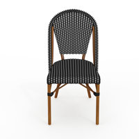 Martha Stewart Lily Pond All-Weather Stackable Patio Bistro Dining Chair by Martha Stewart
