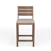 Martha Stewart Bedford All-Weather Patio Bar Stools With Seat Cushions