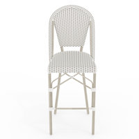 Martha Stewart Lily Pond All-Weather Stackable Patio Bistro Bar Stool by Martha Stewart