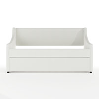 Martha Stewart Simone Daybed With Rear Siderail And Pull-Out Trundle by Martha Stewart