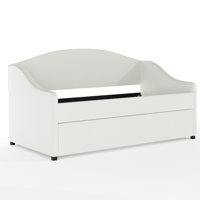 Martha Stewart Anya Daybed With Rear Siderail And Pull-Out Trundle