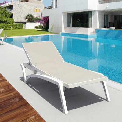 Estas 76" Long Reclining Single Chaise by Joss & Main