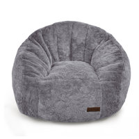 Shell Shape Bean Bag Chair for Kids, Teens, and Adults by MAXYOYO