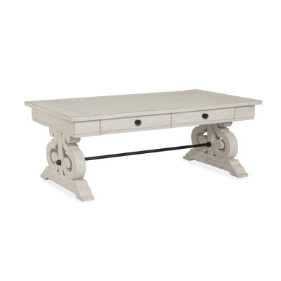 Lucrezia Wood Rectangular Cocktail Table by One Allium Way