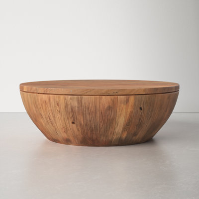 Buchanan Solid Wood Coffee Table with Storage by AllModern