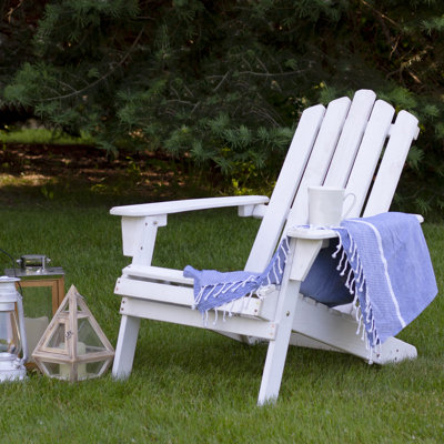 36" Classic Folding Wooden Adirondack Chair by Northlight Seasonal