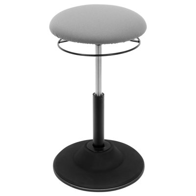 Mount-It! Ergonomic Standing Desk Stool with Padded Seat, Adjustable Height & Non-Slip Rubber Base by Mount-it