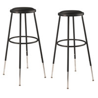Height Adjustable Lab Stool by National Public Seating