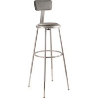 Height Adjustable Lab Stool by National Public Seating